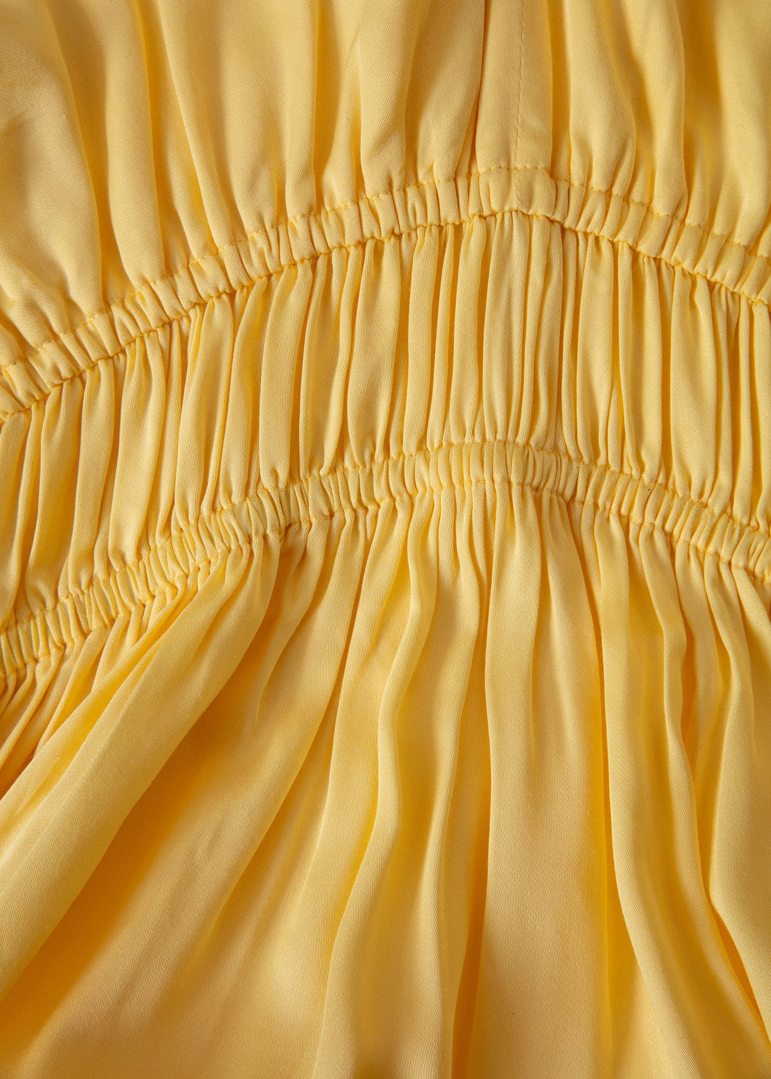 CINDY Gul lang satengkjole - Gul 2 - Indiska