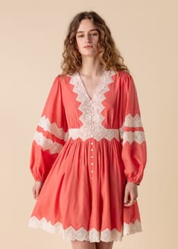 MAJKEN DRESS - ORANGE