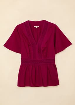 DANIELLA TOP - FUCHSIA