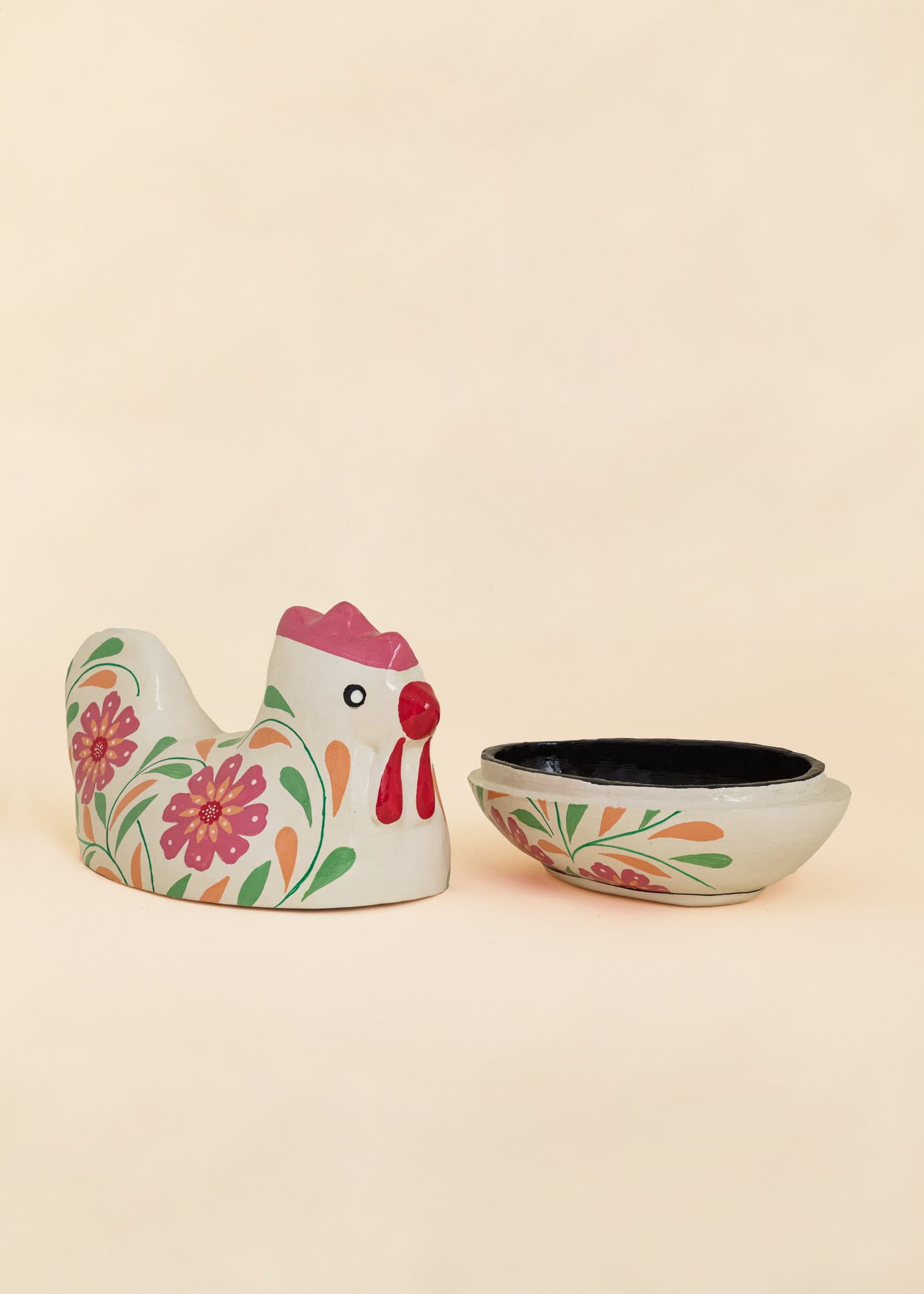 KASHMIR Pääsiäiskana, rasia - Vihreä 4 - Indiska