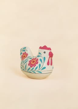 KASHMIR CHICKEN BOX L - Pink Blue