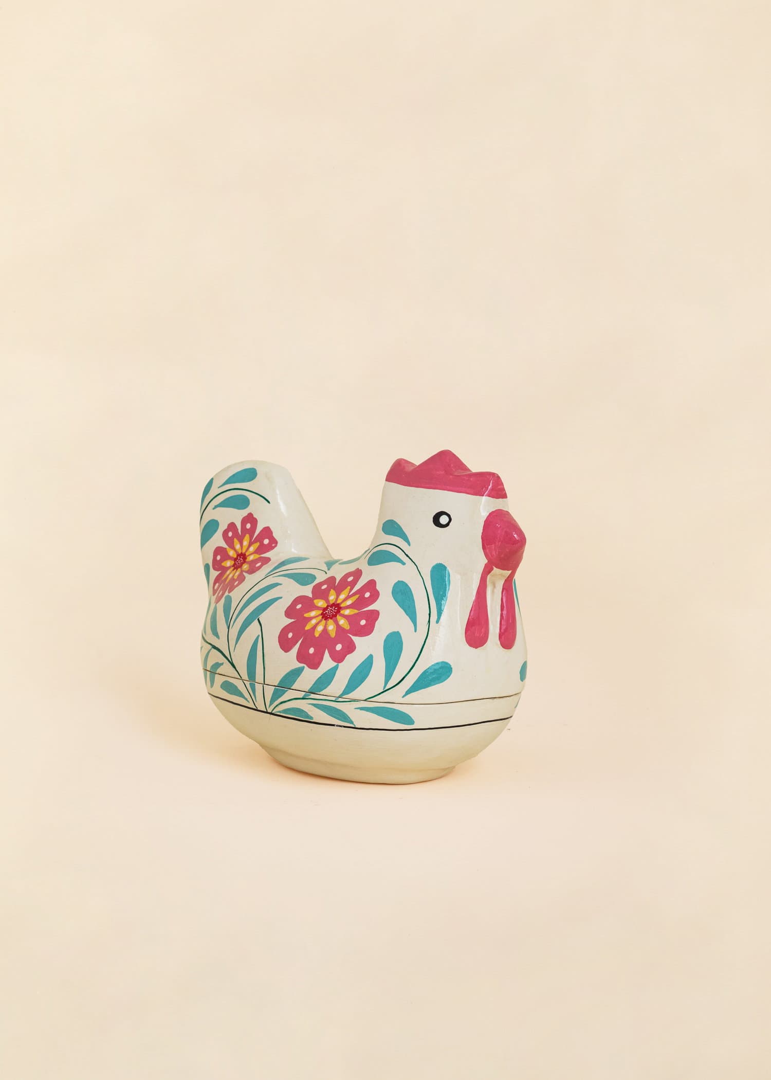 KASHMIR Pääsiäiskana, rasia - Vaaleanpunainen 1 - Indiska