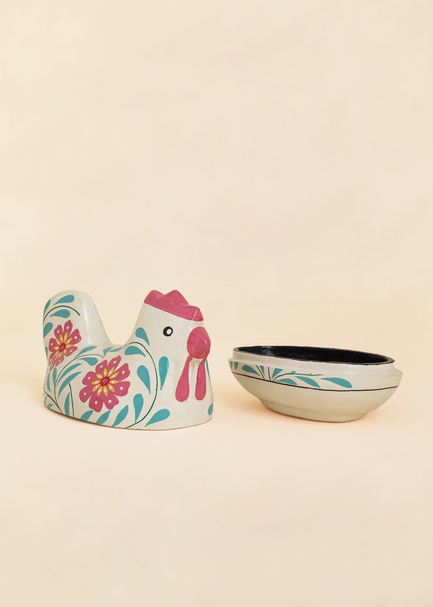 KASHMIR Pääsiäiskana, rasia - Vaaleanpunainen 2 - Indiska