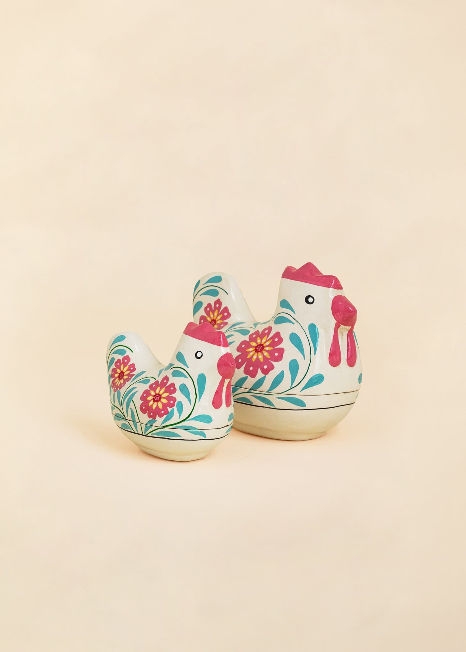 KASHMIR Pääsiäiskana, rasia - Vaaleanpunainen 3 - Indiska