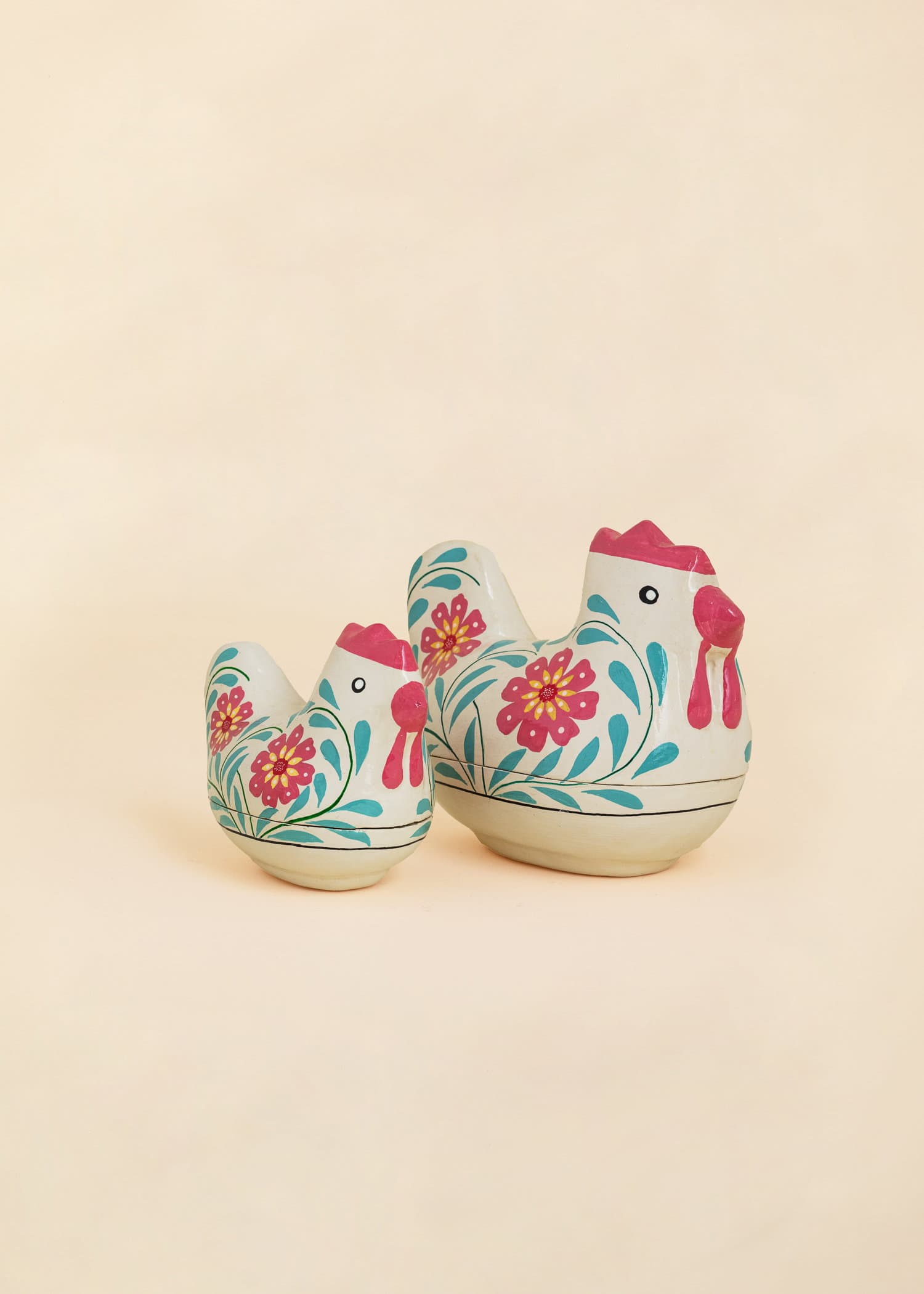 KASHMIR Pääsiäiskana, rasia - Vaaleanpunainen 4 - Indiska