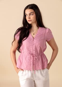 WINNIE BLOUSE - PINK
