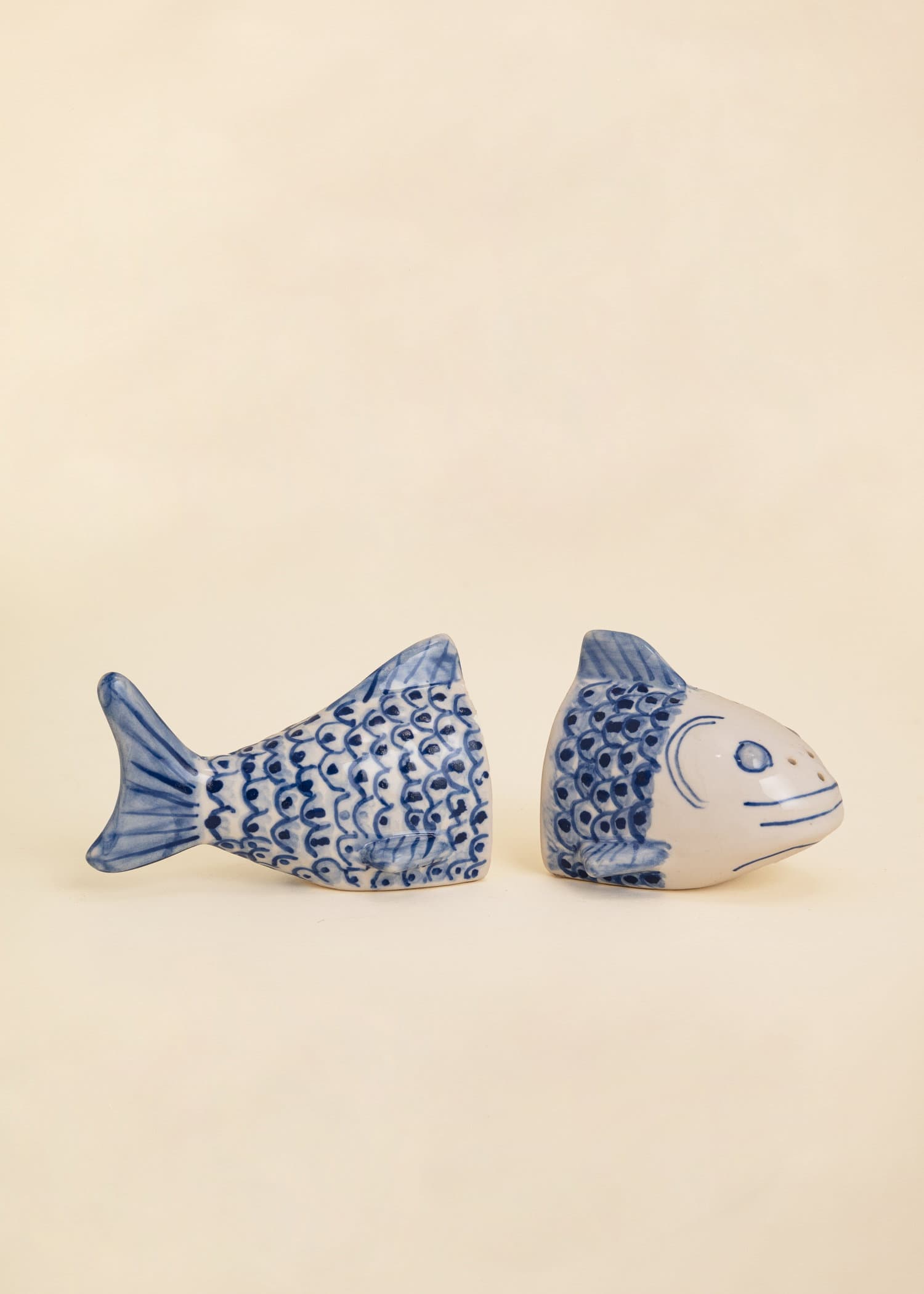 FISH Salt- og pepperkvern - Blå 1 - Indiska