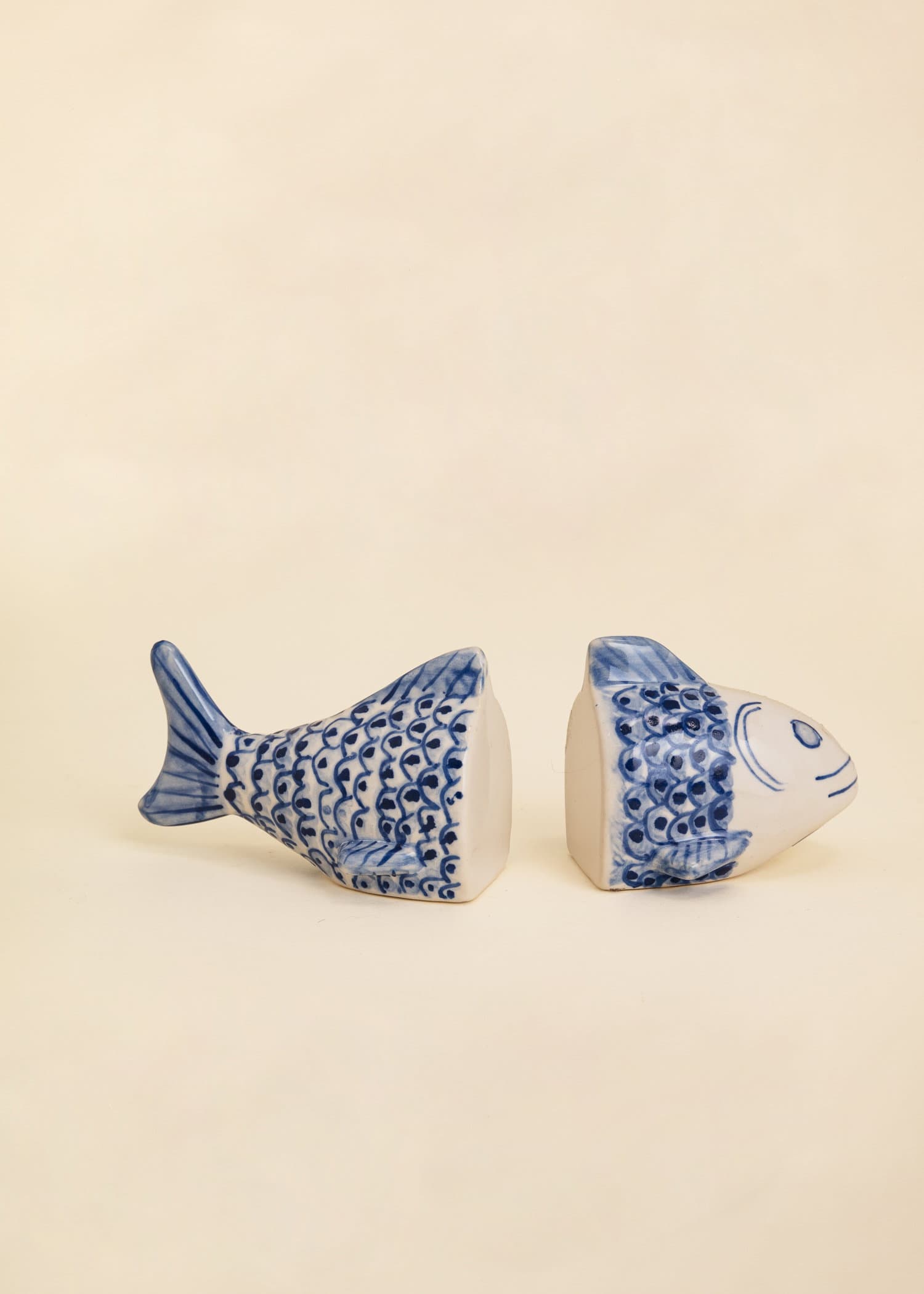 FISH Salt- og pepperkvern - Blå 3 - Indiska