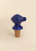 FISH BOTTLE STOPPER - BLUE