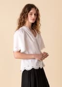 ARIELLE BLOUSE - WHITE