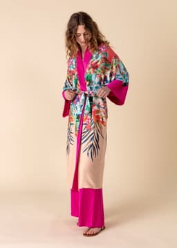 AMIRA KIMONO - FUCHSIA
