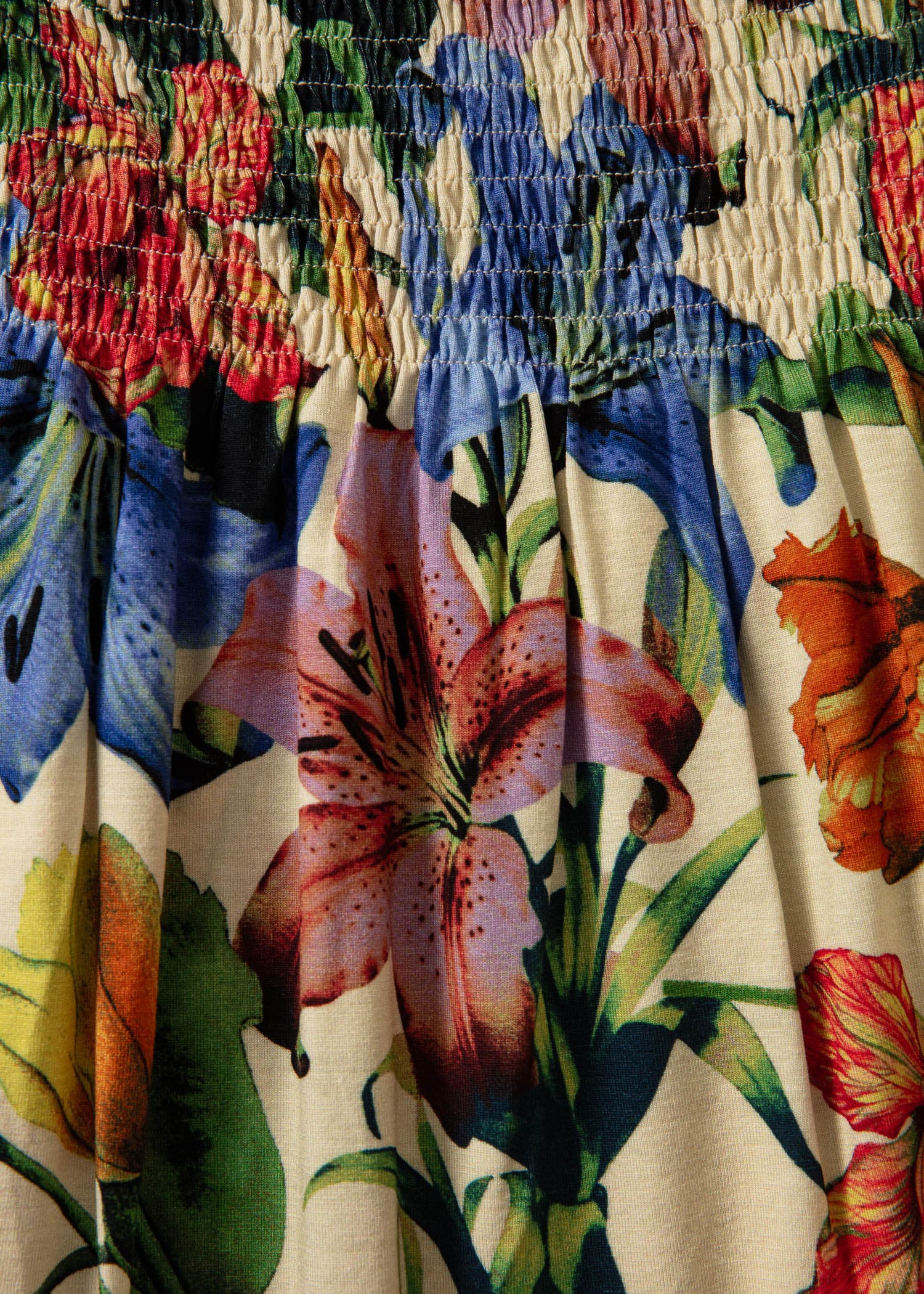 CORINE Langt jerseyskjørt - Rød 2 - Indiska