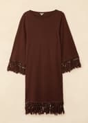 FARAH TUNIC - DKBROWN