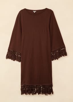 FARAH TUNIC - DKBROWN