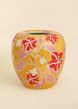 BEA VASE - YELLOW