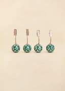 SAVI TABLECLOTH WEIGHTS S4 - TURQUOISE
