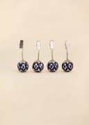 SAVI TABLECLOTH WEIGHTS S4 - DKBLUE