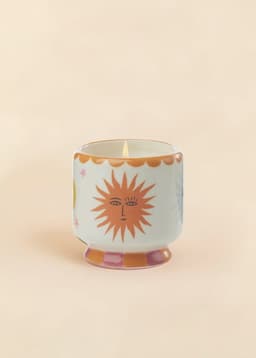 CERAMIC SCENTED CANDLE - Sun Orange Blossom