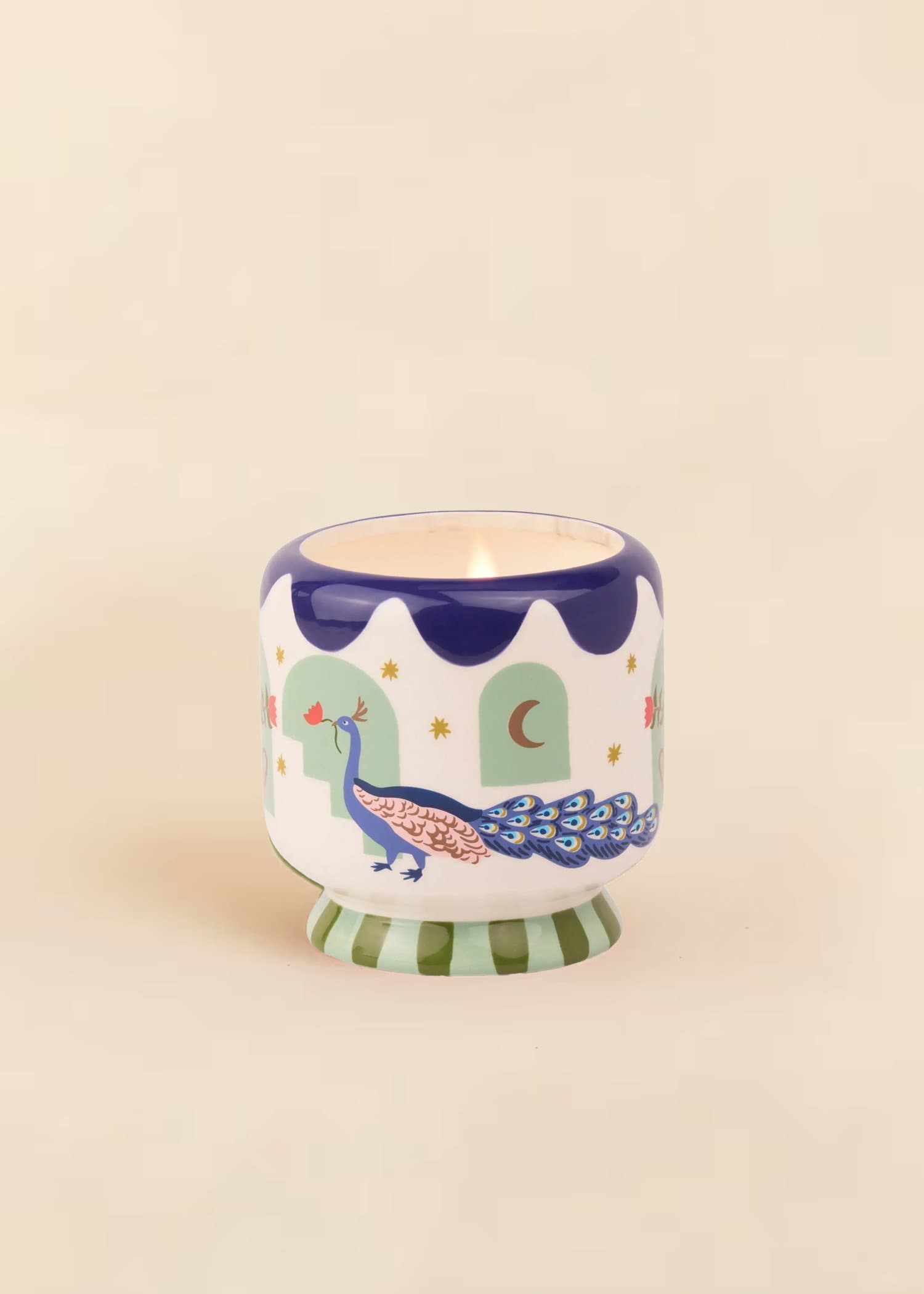 CERAMIC Duftlys – bringebær, sitruslime, eple -  1 - Indiska