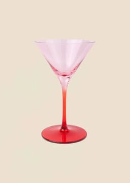 MARTINI GLASS 2P - RED