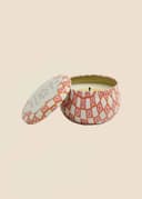  TIN SCENTED CANDLE - Orange Cactus Flower