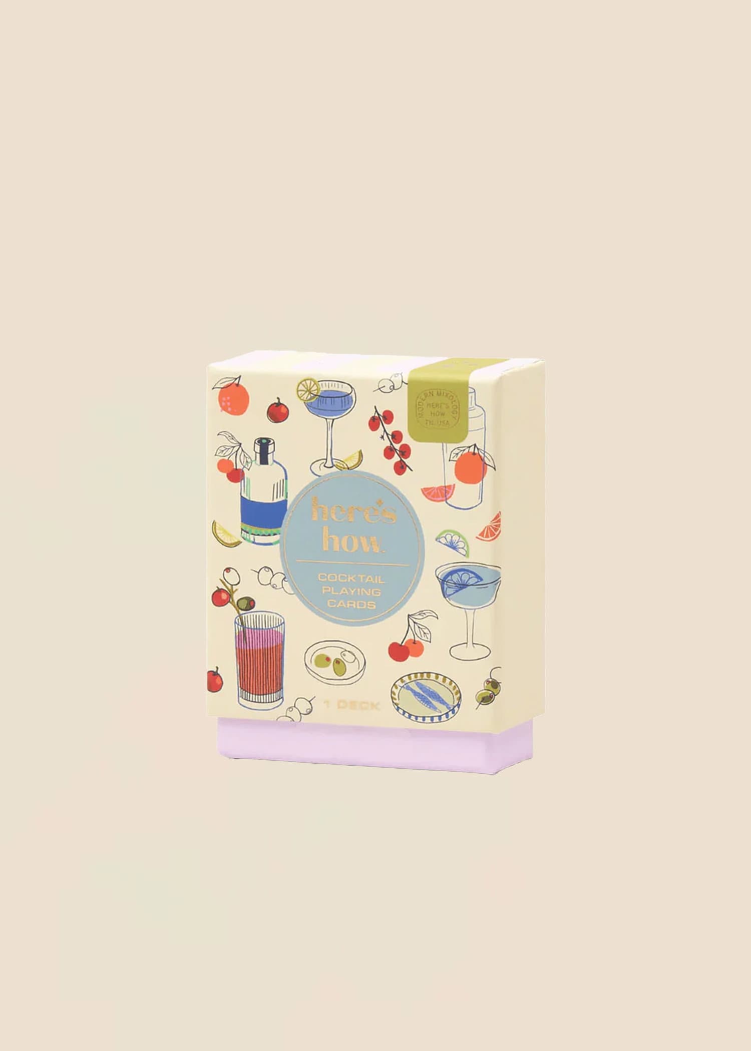 PLAYING Spelkort - cocktail - Multi 1 - Indiska