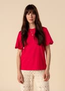 EPPLE TOP - ROSE RED