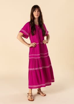 ESRA DRESS - FUCHSIA