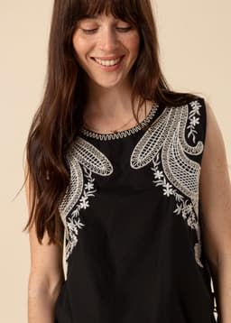 LOELLE TOP - Black