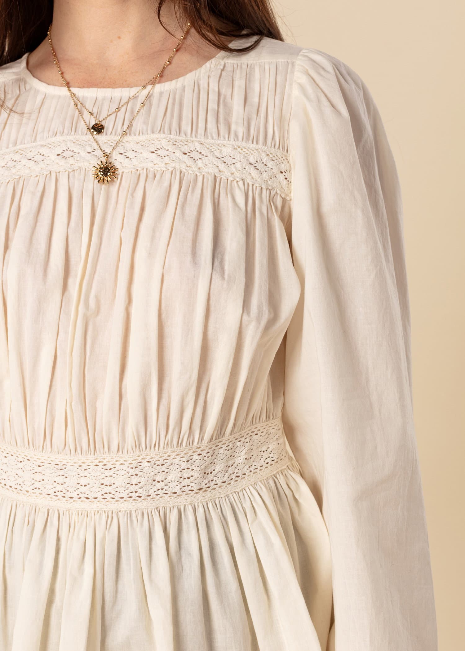 ROSE Vit bomullsblus - Vit 2 - Indiska