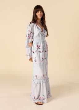 MELODIE DRESS - Lightblue