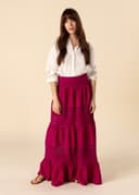 AGDA SKIRT - FUCHSIA