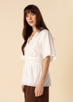 DANIELLA TOP - WHITE