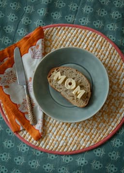 Laya Placemat - YELLOW CORAL