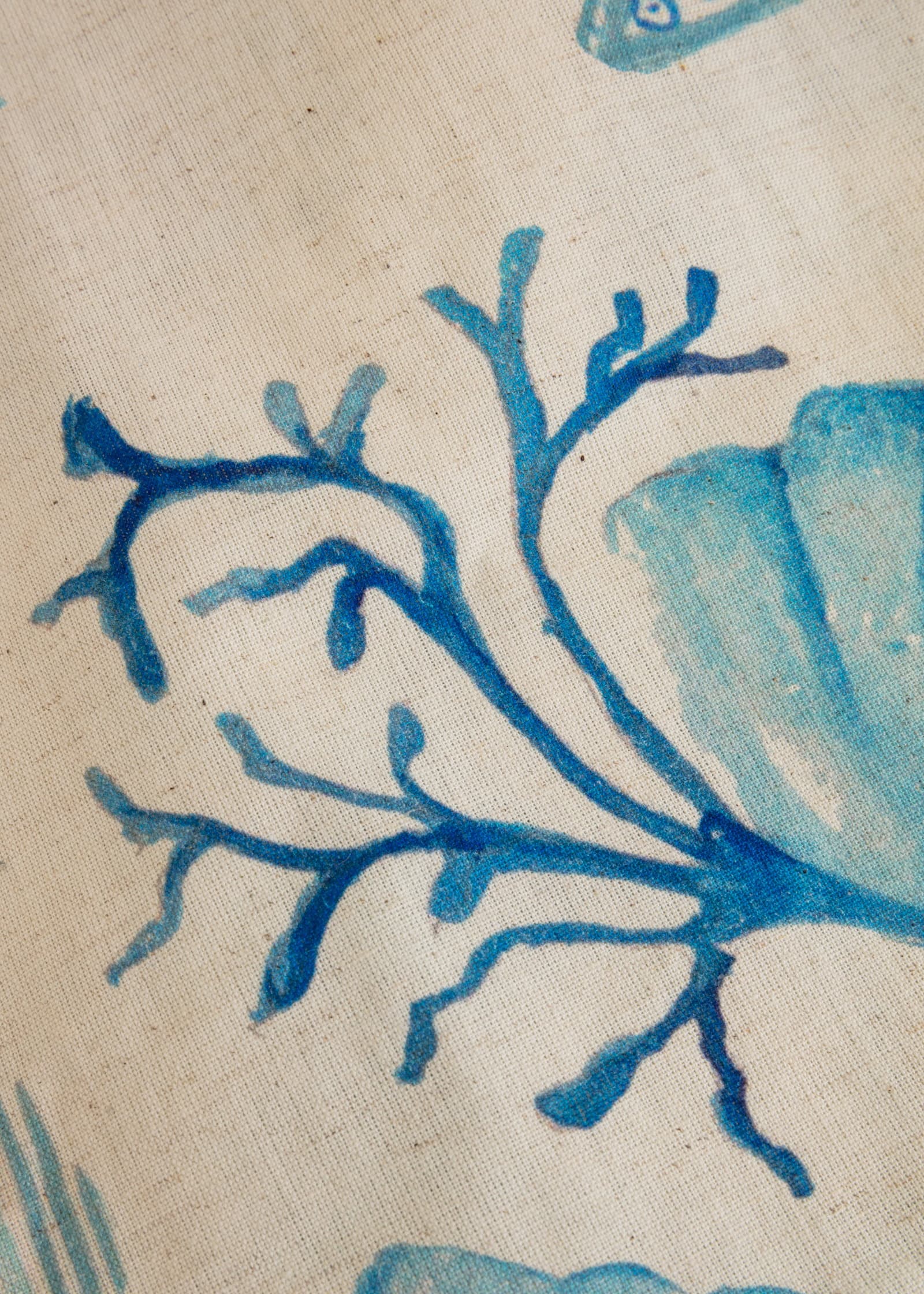 Veda Duk i bomull & lin med havsmotiv - Annan 5 - Indiska