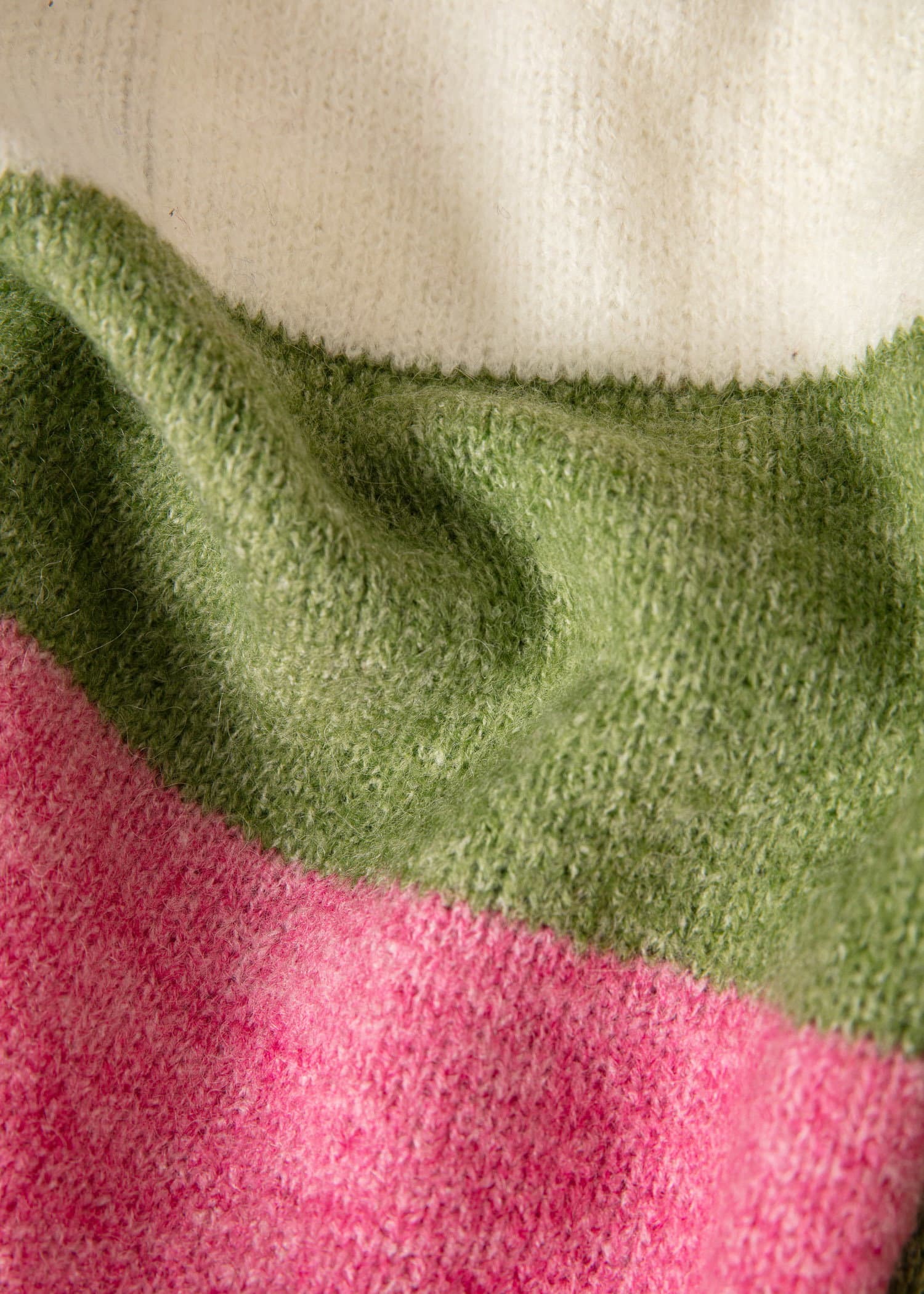 VANESSA Värikäs pitkä villatakki - Multi 1 - Indiska