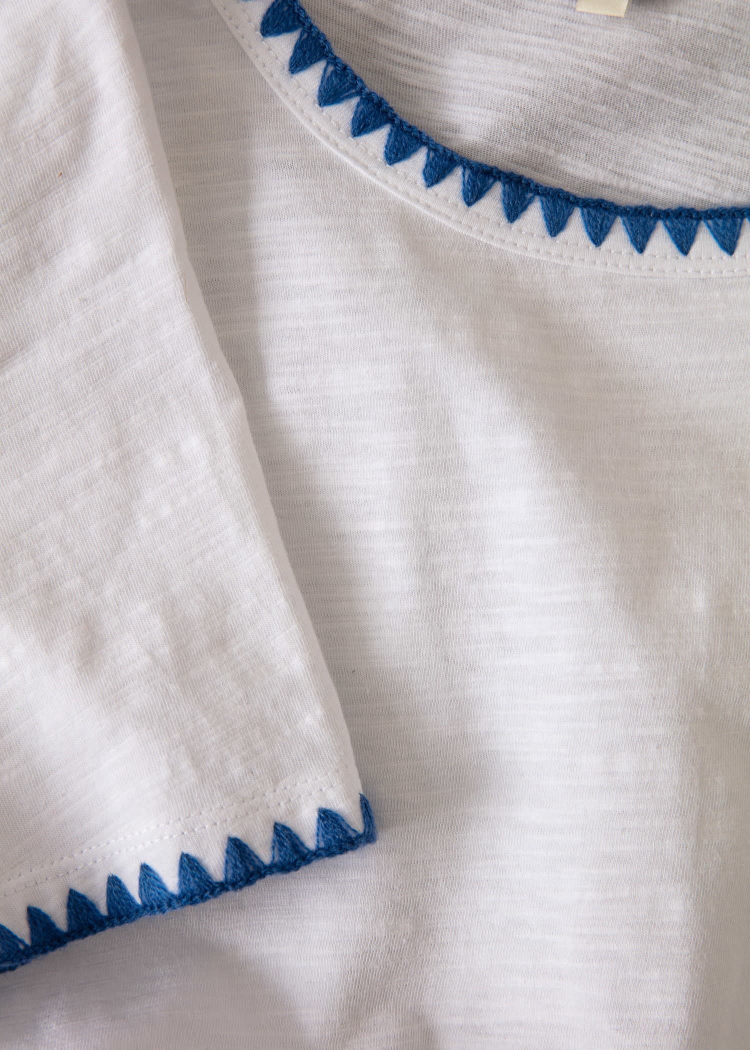 GIOVANNA Vit t-shirt i bomull - Vit 5 - Indiska