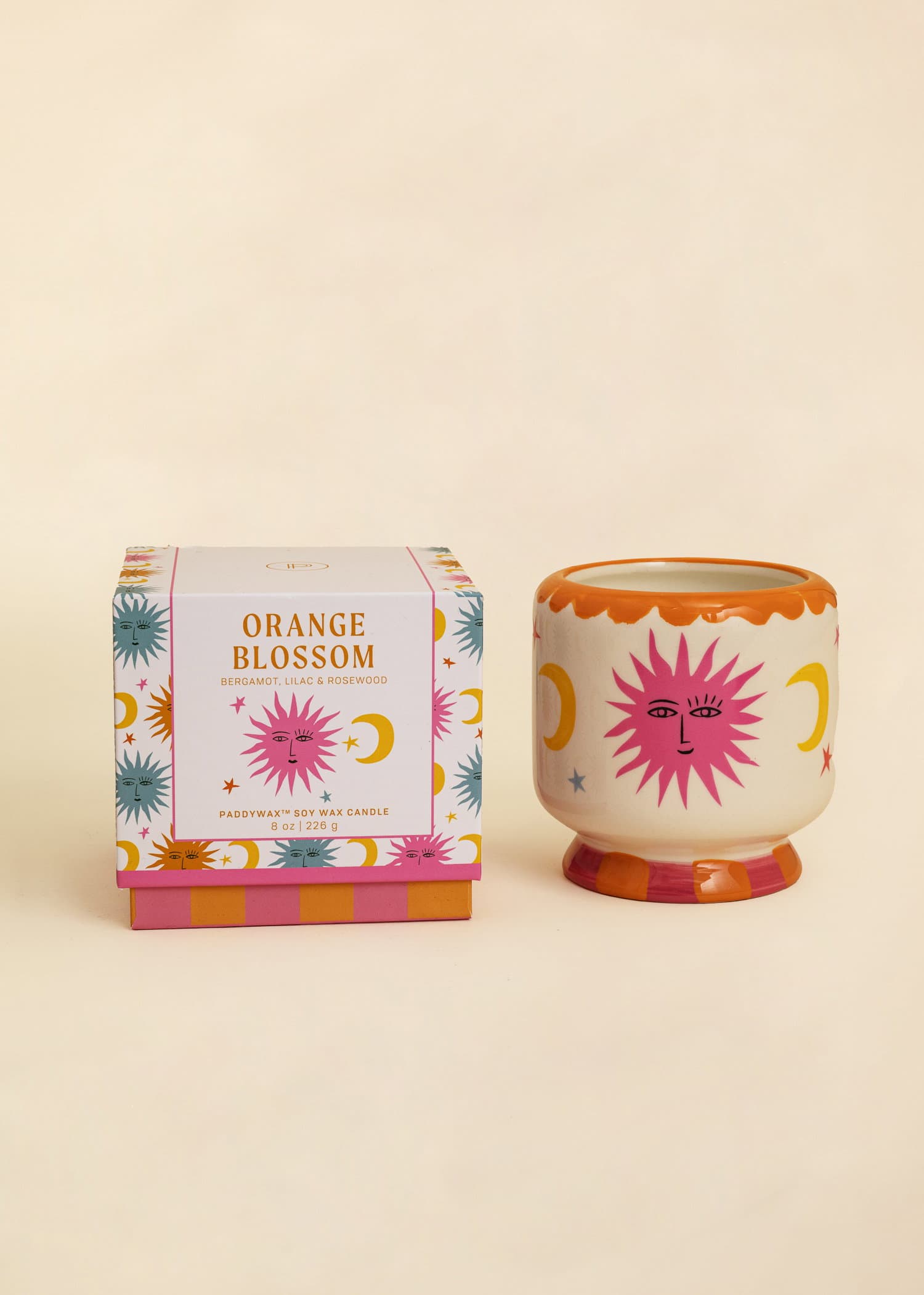 CERAMIC Duftlys - bergamott, appelsinblomst, ylang-ylang - Multi 1 - Indiska