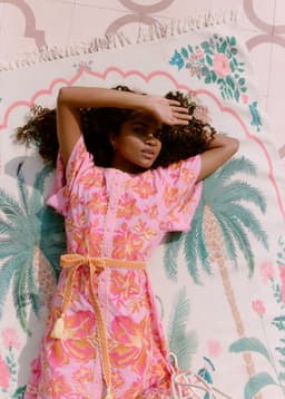 ADRIANA DRESS - PINK