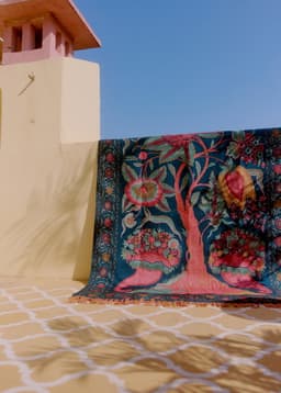 Tree of Life Carpet - PINK
