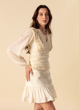 GINNY TOP - OFFWHITE