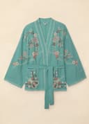 BARBARA KIMONO - GREEN