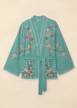 BARBARA KIMONO - GREEN