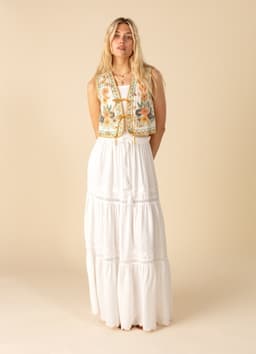 JULIETTE SKIRT - WHITE