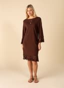 FARAH TUNIC - DKBROWN