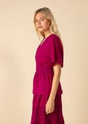 DANIELLA TOP - FUCHSIA