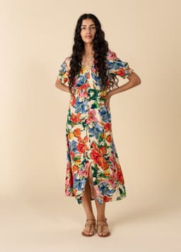 ENYA DRESS - MULTI