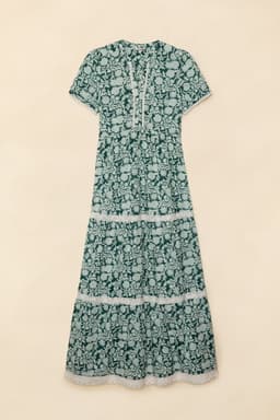 MILEY LONG DRESS - Turqouise