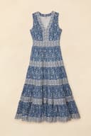 VIOLETA DRESS - BLUE