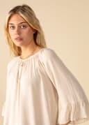 DOLLIE BLOUSE - OFFWHITE